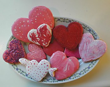 Valentine cookies